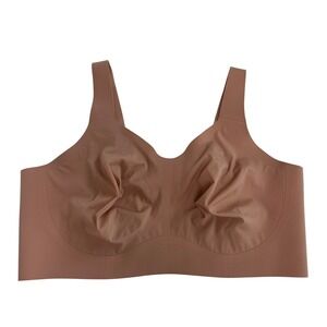 Evelyn & Bobbie The Beyond Bra XL Rose Dust Wire-Free Seamless Bralette SU24